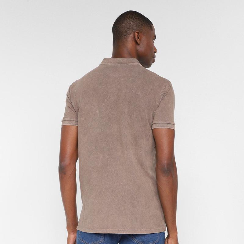 Camisa Polo Nicoboco Marmorizada Lufkin Masculina - Camisa Polo